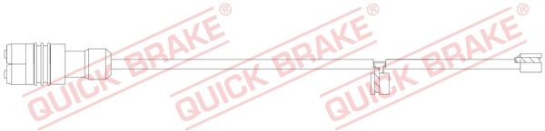 QUICK BRAKE Сигнализатор, износ тормозных колодок WS 0396 A